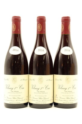 (3) 2014 Domaine Blain-Gagnard Pitures, Volnay Premier Cru