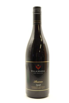 (1) 2018 Villa Maria Reserve Syrah, Gimblett Gravels [JR17.5]