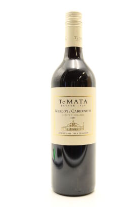 (1) 2019 Te Mata Estate Vineyards Merlot - Cabernet, Hawke's Bay