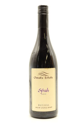 (1) 2013 Omata Estate Shiraz, New Zealand