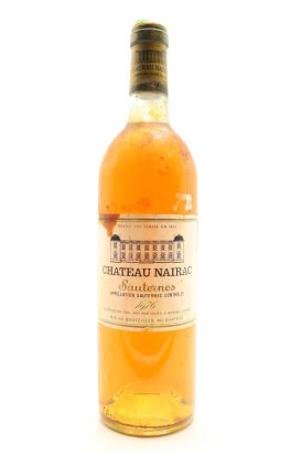 (1) 1976 Chateau Nairac, Sauternes - Barsac
