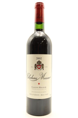 (1) 2002 Chateau Musar, Bekaa Valley, Lebanon