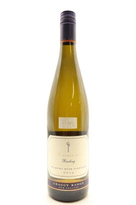 (1) 2004 Craggy Range Te Muna Road Vineyard Riesling, Martinborough