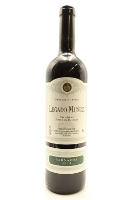 (1) 2014 Vinedos y Bodegas Munoz 'Legado Munoz' Garnacha Vino de la Tierra de Castilla, Spain