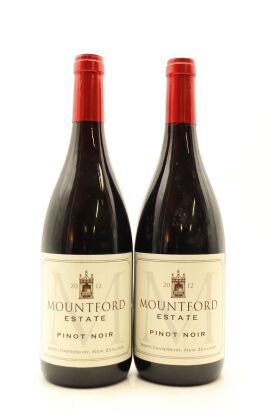 (2) 2012 Mountford Estate Pinot Noir, Waipara