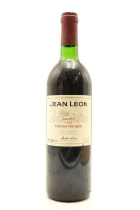 (1) 1990 Jean Leon Cabernet Sauvignon Reserva, Penedes (TS)