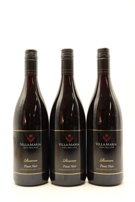 (3) 2013 Villa Maria Reserve Pinot Noir, Marlborough [BC94]
