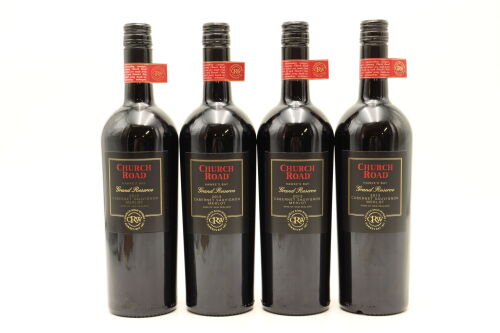 (4) 2013 Church Road Grand Reserve Cabernet Merlot, Hawkes Bay [BC95]