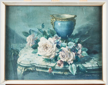 VERNON WARD English Roses & French Porcelain