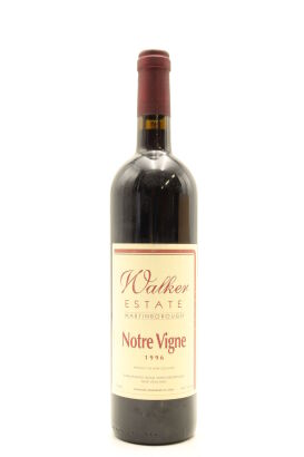 (1) 1996 Walker Estate Notre Vigne, Martinborough