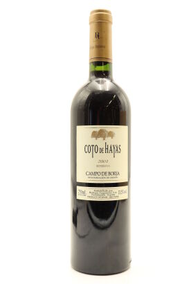 (1) 2001 Bodegas Aragonesas Coto de Hayas Reserva, Campo de Borja