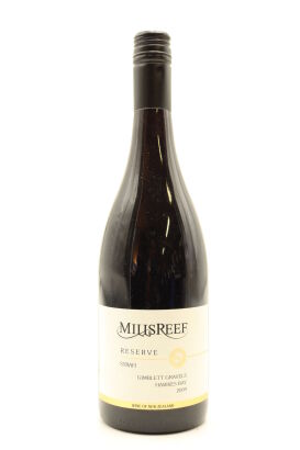 (1) 2009 Mills Reef Reserve Syrah, Gimblett Gravels