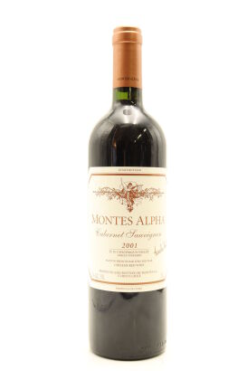 (1) 2001 Montes Alpha Cabernet Sauvignon, Colchagua Valley