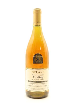 (1) 1997 Selaks Riesling, Marlborough