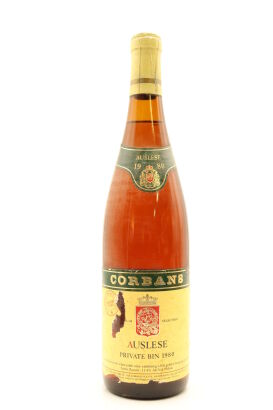 (1) 1980 Corbans Private Bin Auslese, Henderson Valley