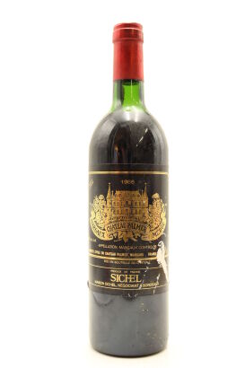 (1) 1986 Chateau Palmer, Margaux [JR17] (TS)
