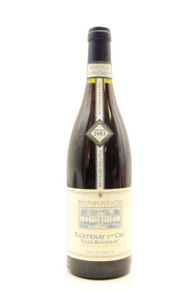(1) 2003 Bouchard Aine & Fils Clos Rousseau, Santenay Premier Cru