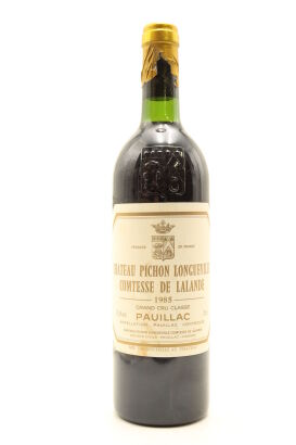 (1) 1985 Chateau Pichon Longueville Comtesse de Lalande, Pauillac [JR17]