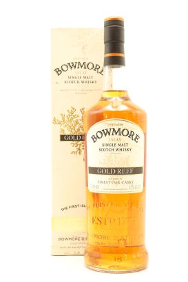 (1) Bowmore Gold Reef Single Malt Scotch Whisky, 43% ABV, 1000ml