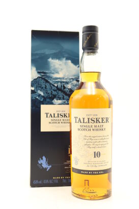 (1) Talisker 10 Year Old Single Malt Scotch Whisky, 45.8% ABV