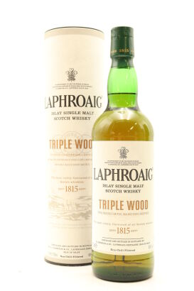(1) Laphroaig Triple Wood Single Malt Scotch Whisky, 48% ABV