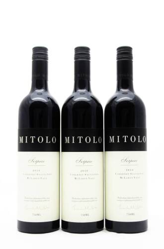 (3) 2010 Mitolo Serpico Cabernet Sauvignon