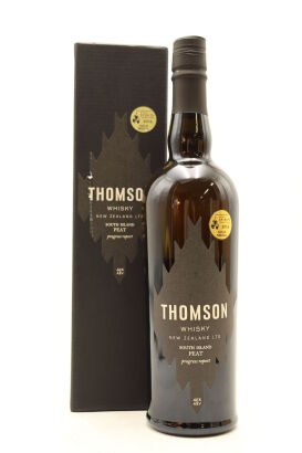 (1) Thomson South Island Peat Progress Report NZ Single Malt Whisky, 46% ABV