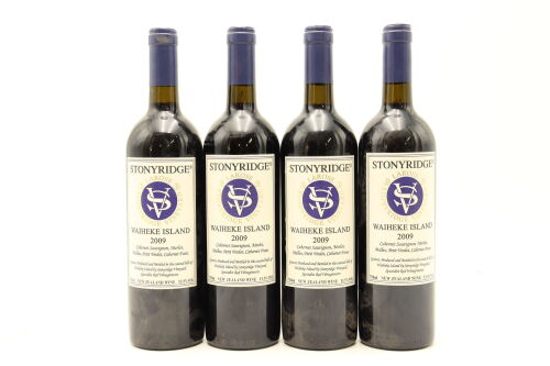 (4) 2009 Stonyridge Vineyard Larose, Waiheke Island