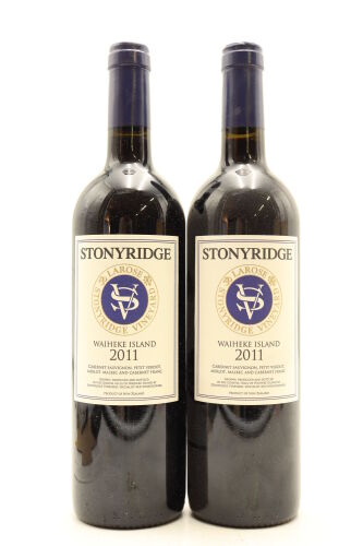 (2) 2011 Stonyridge Vineyard Larose, Waiheke Island