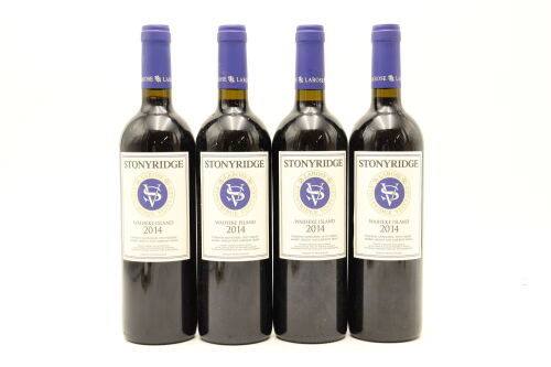 (4) 2014 Stonyridge Vineyard Larose, Waiheke Island