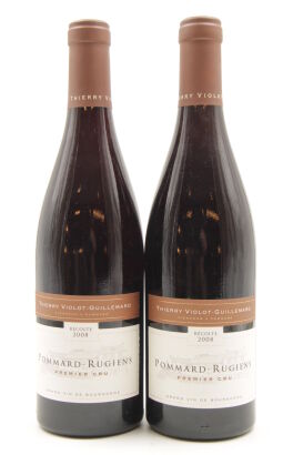 (2) 2008 Thierry Violot-Guillemard, Pommard-Rugiens 1er Cru