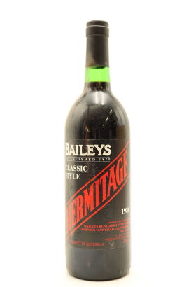 (1) 1986 Baileys Classic Style Hermitage, Victoria