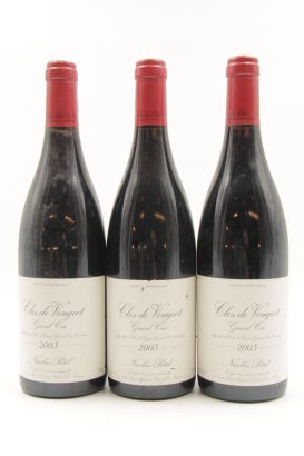 (3) 2005 Maison Nicolas Potel Clos de Vougeot Grand Cru, Cote de Nuits