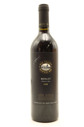 (1) 1998 Esk Valley Merlot, Hawke's Bay