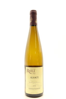 (1) 2012 Domaine Riefle Gewurztraminer Bonheur Convivial, Alsace