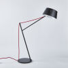 A Spar Jnr Light In Black Steel And Aluminium by Jamie Mclellan
