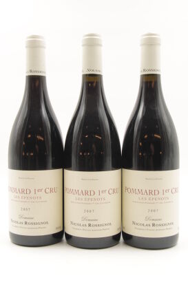 (3) 2007 Domaine Nicolas Rossignol Les Epenots 1er Cru, Pommard