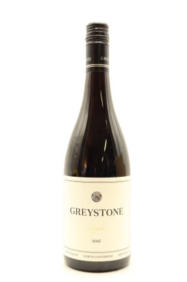 (1) 2016 Greystone Wines Syrah, Waipara