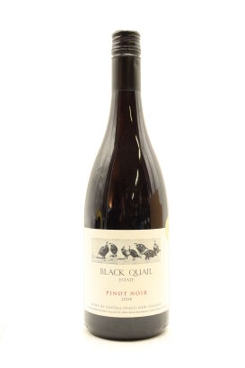 (1) 2008 Black Quail Estate Pinot Noir, Central Otago