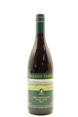 (1) 2003 Palliser Estate Pinot Noir, Martinborough