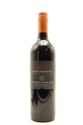 (1) 2010 Crossroads Winemakers Collection Cabernet Franc, Hawke's Bay