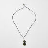 A Pounamu Hei Tiki with Red Wax Eyes, Aotearoa - 2