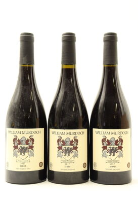 (3) 2017 William Murdoch Wines Syrah, Gimblett Gravels