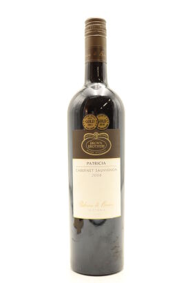 (1) 2008 Brown Brothers Patricia Cabernet Sauvignon, Australia