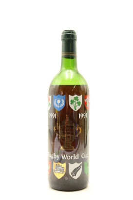 (1) 1991 A. de Luze Bordeaux Red Wine, Rugby World Cup 1991 Special Edition, Bordeaux (LS)