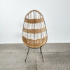A John Crichton Rattan Egg Chair