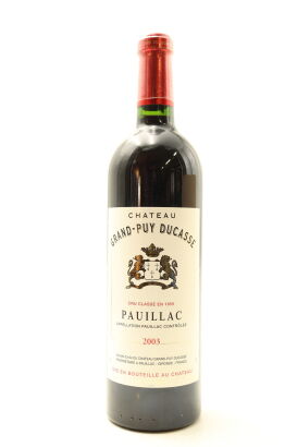 (1) 2003 Chateau Grand-Puy Ducasse, Pauillac