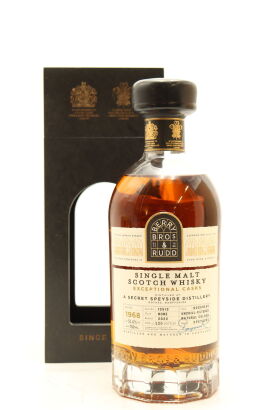 (1) Speyside Single Malt 1968 Berry Brothers and Rudd Single Malt Scotch Whisky, 51.6% ABV (Cask# 13513)