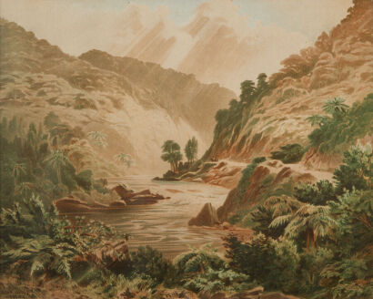 JOHN GULLY Manawatu Gorge, Wellington