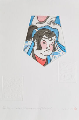 REIKO ELLIOT Kite Series Momotaro Boy Folk Hero